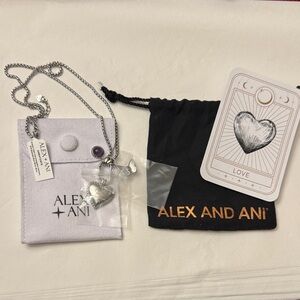 Alex and Ani Grateful Heart Interchangeable Necklace